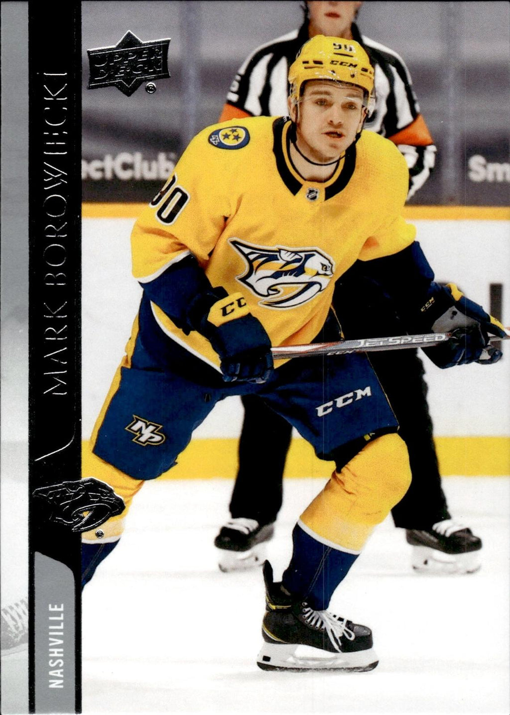 Mark Borowiecki 2020-21 Upper Deck #576 Predators