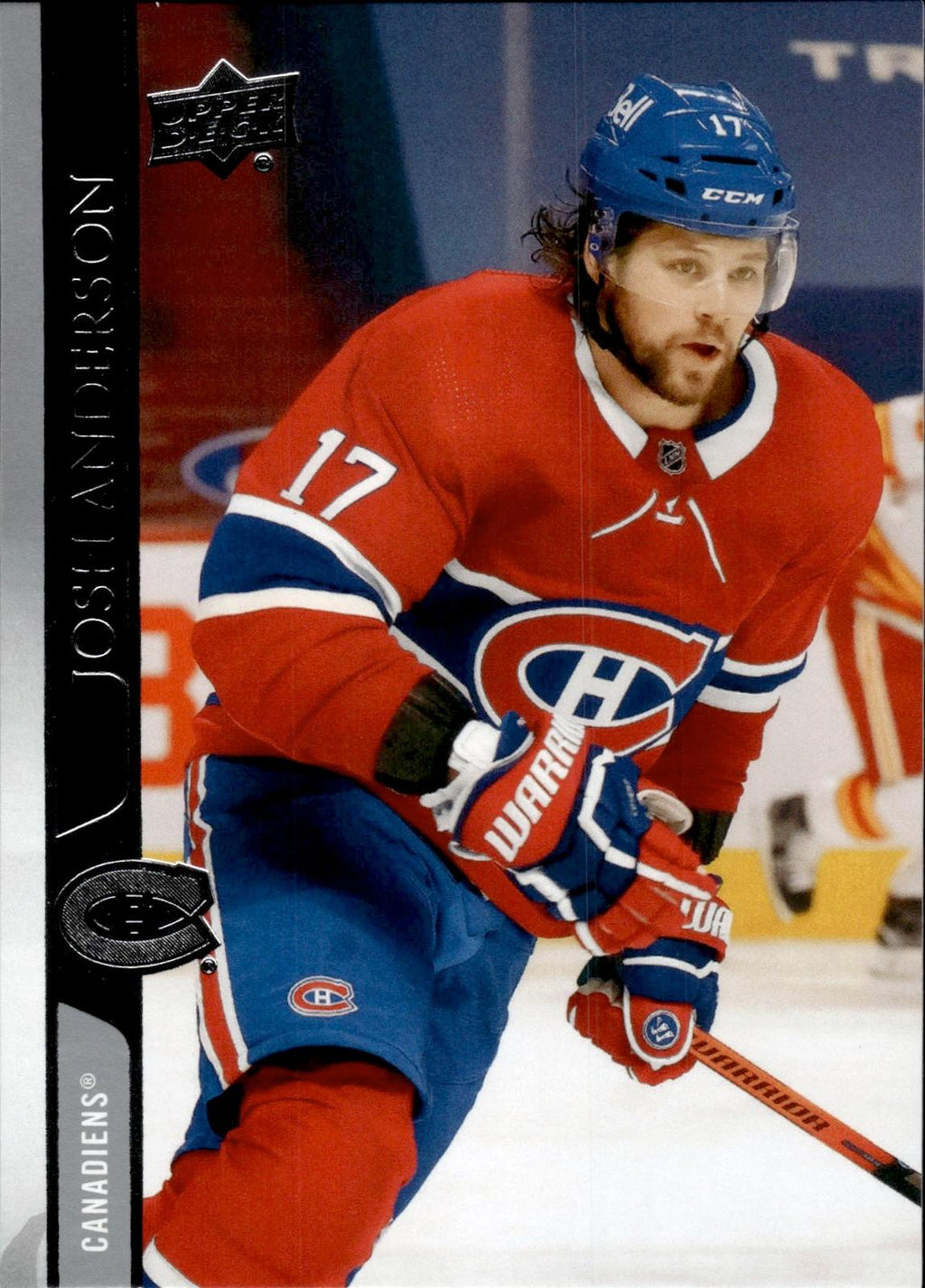 Josh Anderson 2020-21 Upper Deck #572 Canadiens