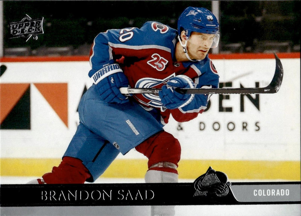 Brandon Saad 2020-21 Upper Deck #531 Avalanche