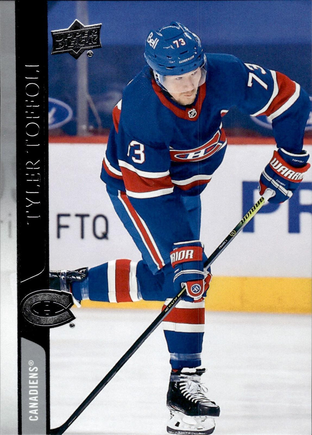Tyler Toffoli 2020-21 Upper Deck #574 Canadiens