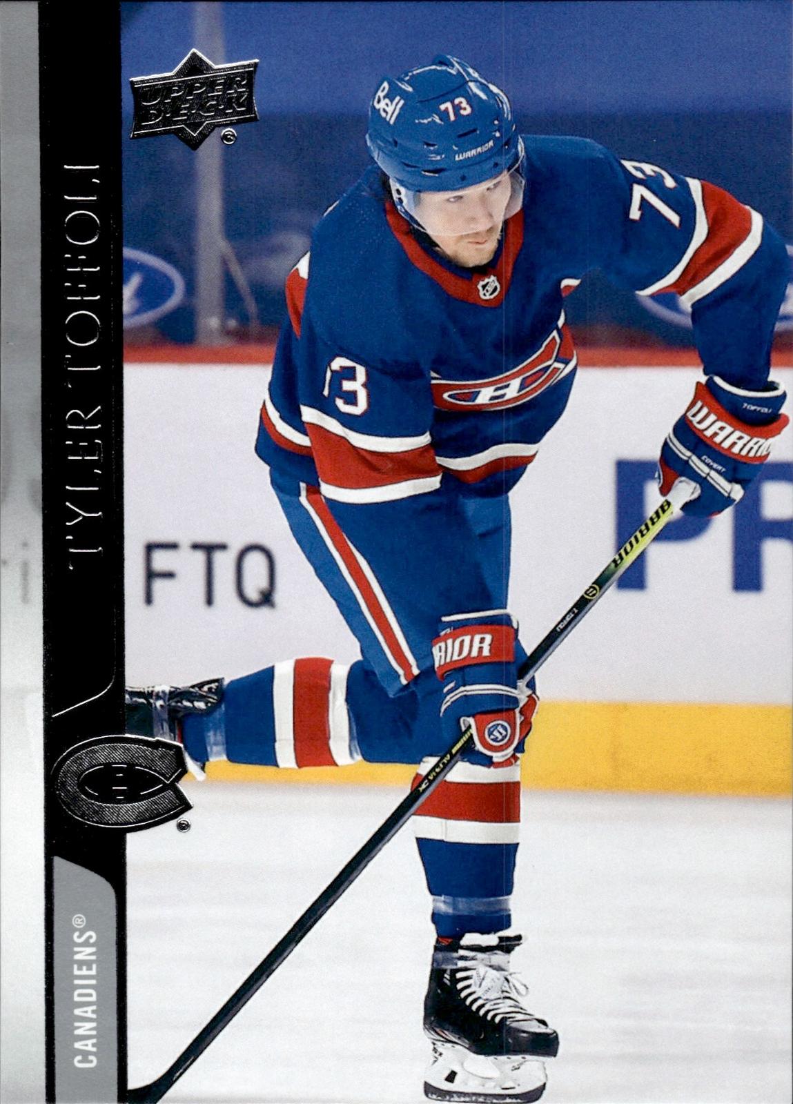 Tyler Toffoli 2020-21 Upper Deck #574 Canadiens