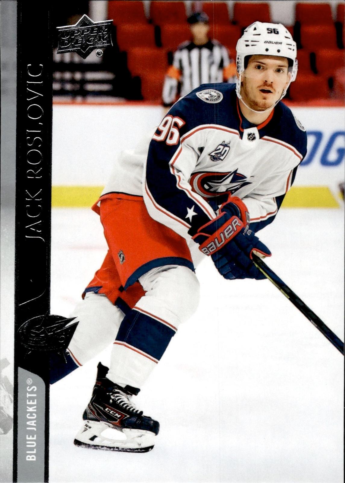 Jack Roslovic 2020-21 Upper Deck #538 Blue Jackets