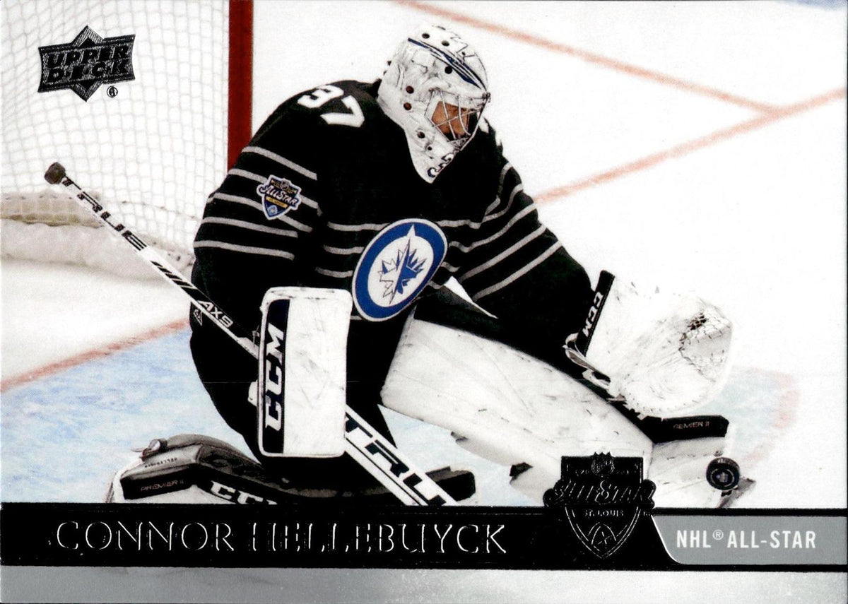 Connor Hellebuyck 2020-21 Upper Deck #656 Jets