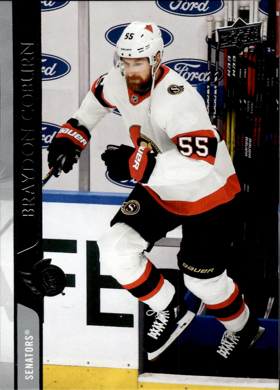 Braydon Coburn 2020-21 Upper Deck #597 Senators