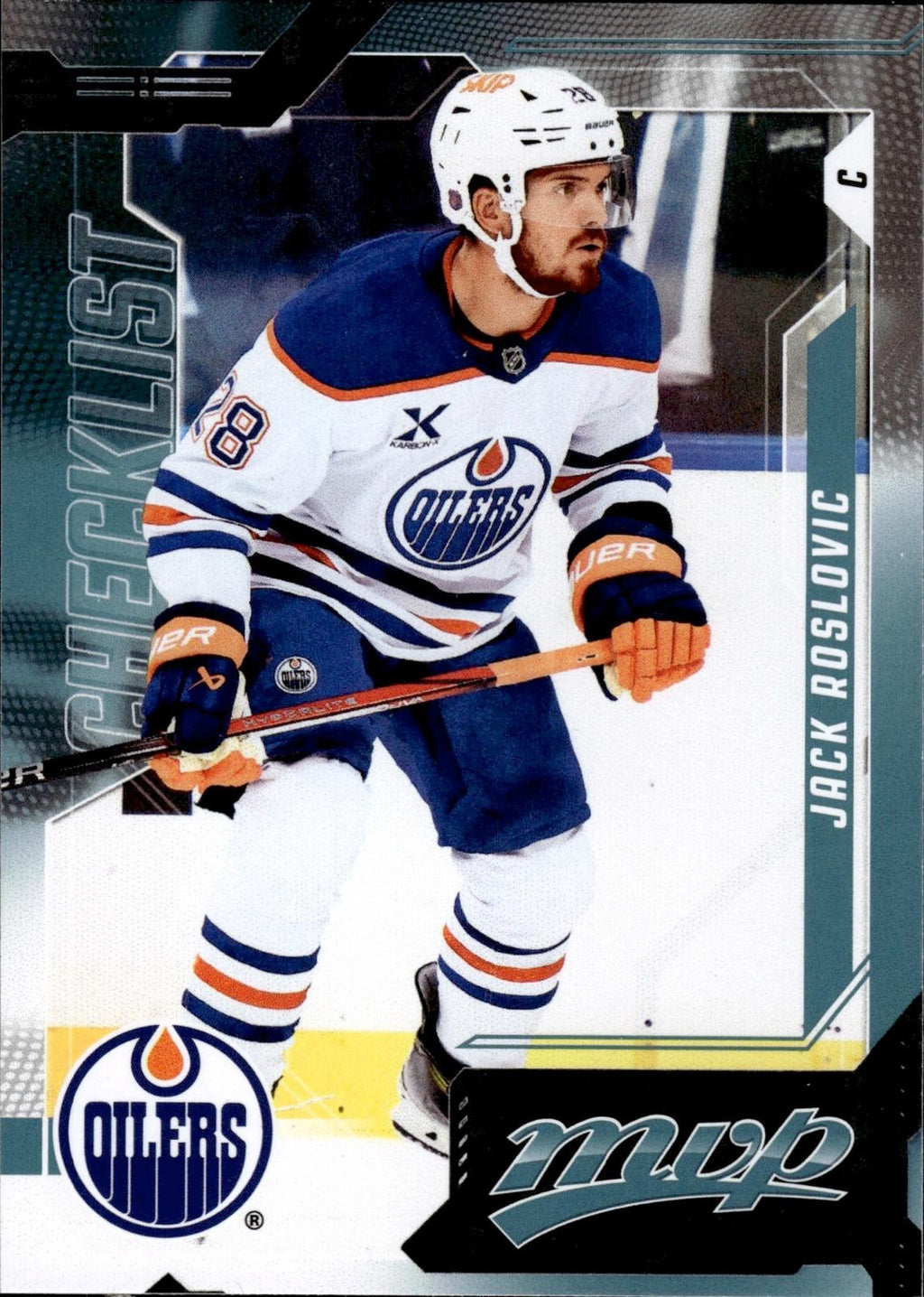 Jack Roslovic 2026-27 Upper Deck MVP #200 Oilers