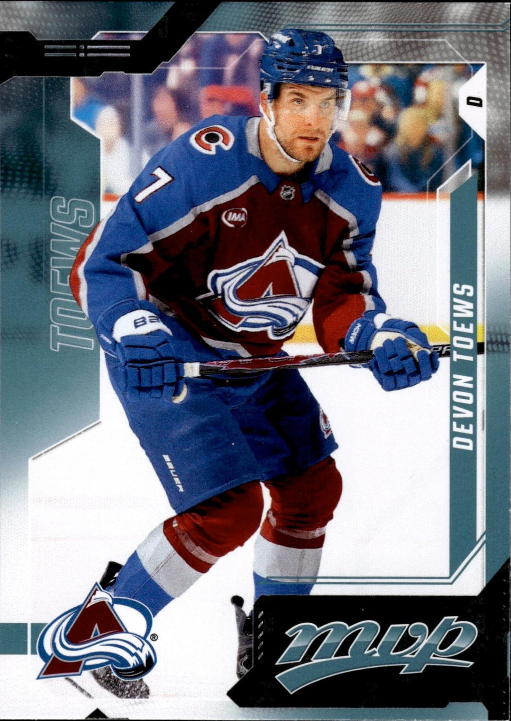 Devon Toews 2026-27 Upper Deck MVP #180 Avalanche