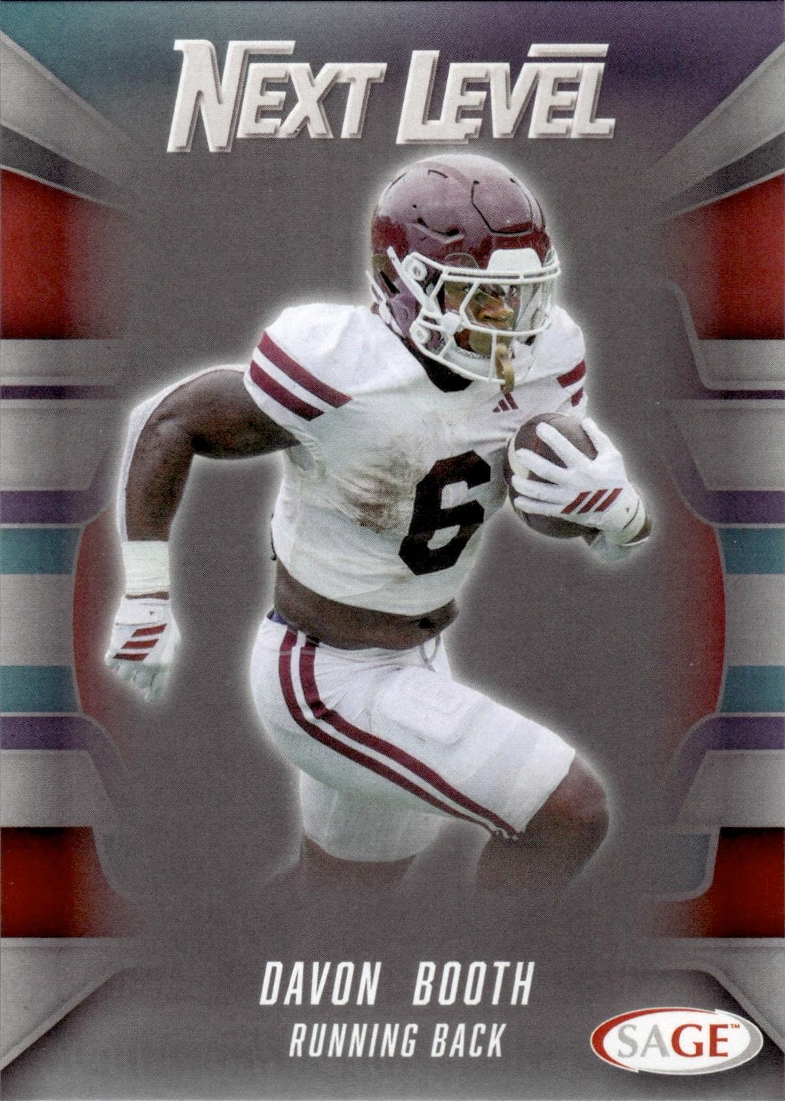 Davon Booth 2026 SAGE #89 Silver Bulldogs