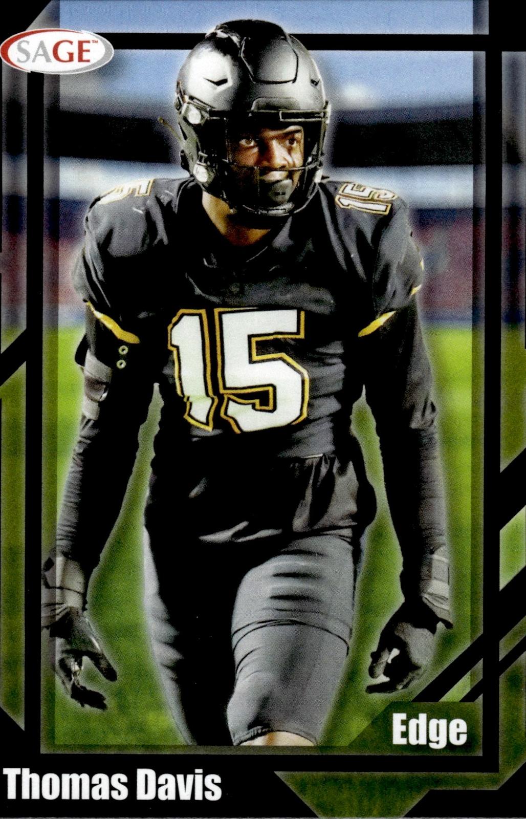 Thomas Davis 2026 SAGE #20 Black Mountaineers