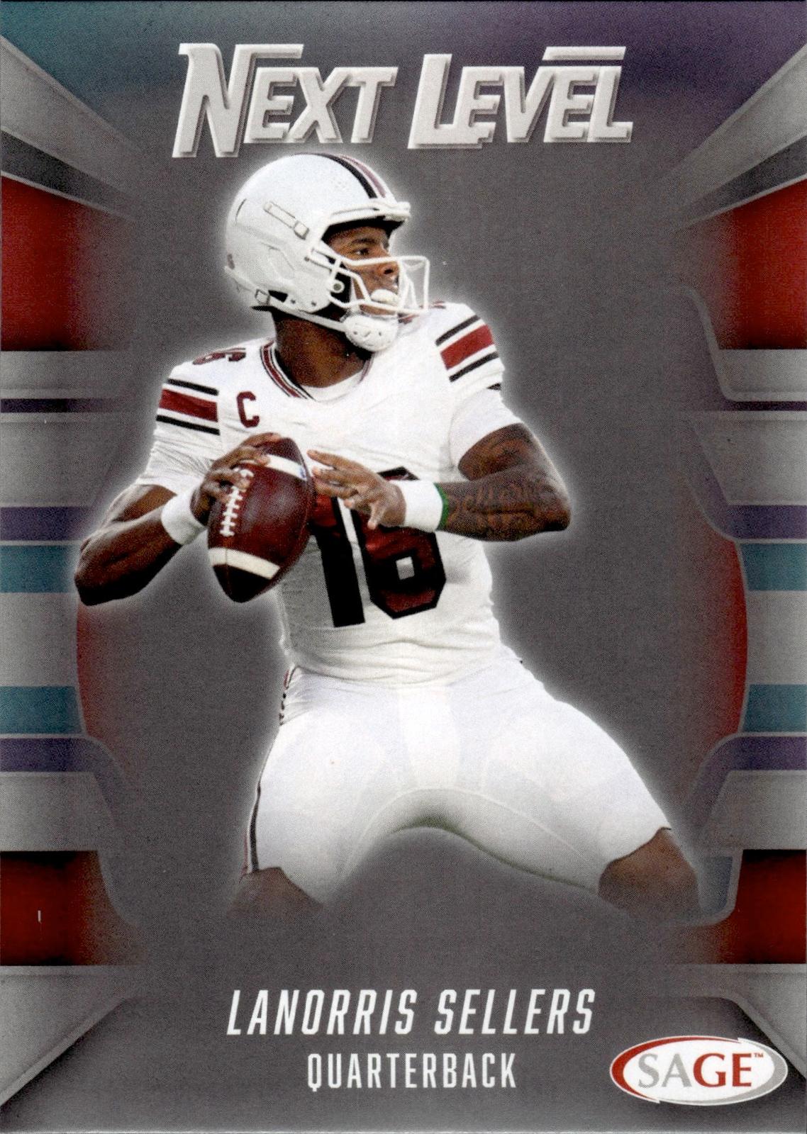 LaNorris Sellers 2026 SAGE #86 Silver Gamecocks