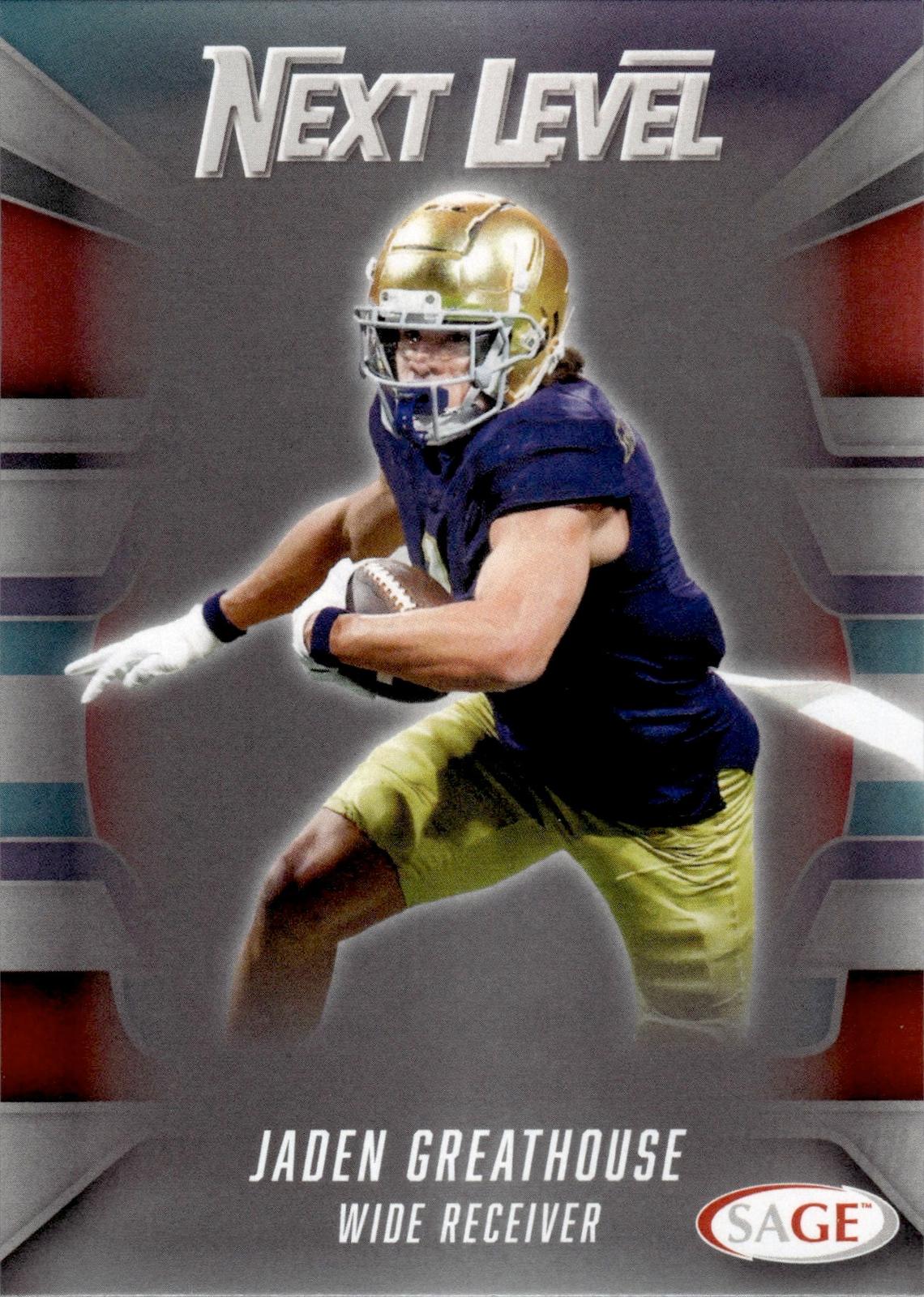 Jaden Greathouse 2026 SAGE #93 Silver Fighting Irish