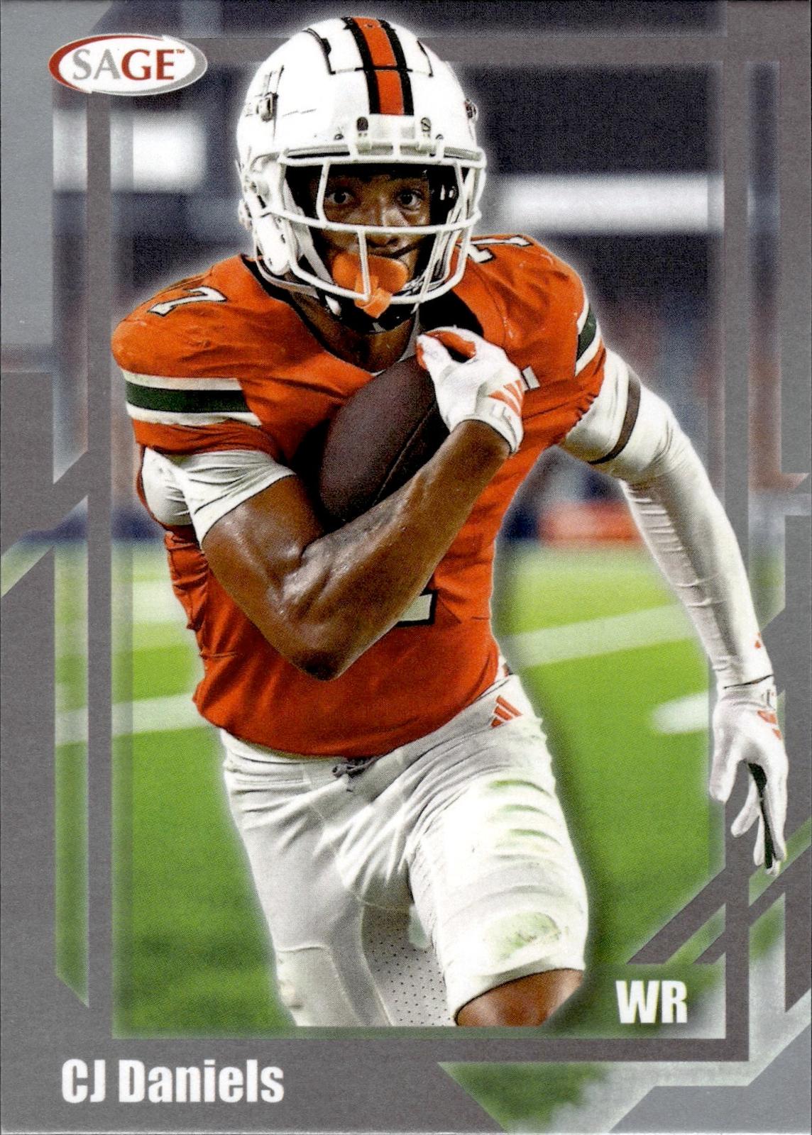 CJ Daniels 2026 SAGE #29 Silver Hurricanes