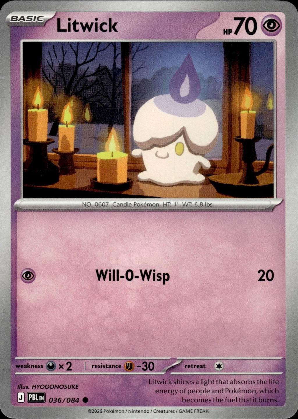 Litwick ME05: Pitch Black #036/084 Common