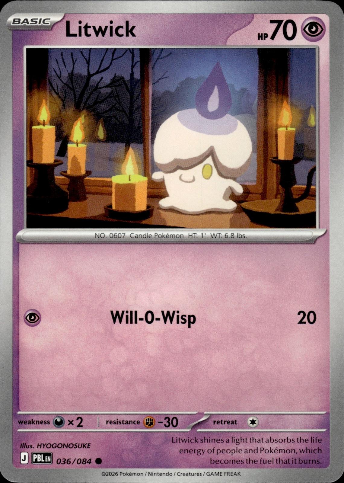 Litwick ME05: Pitch Black #036/084 Common