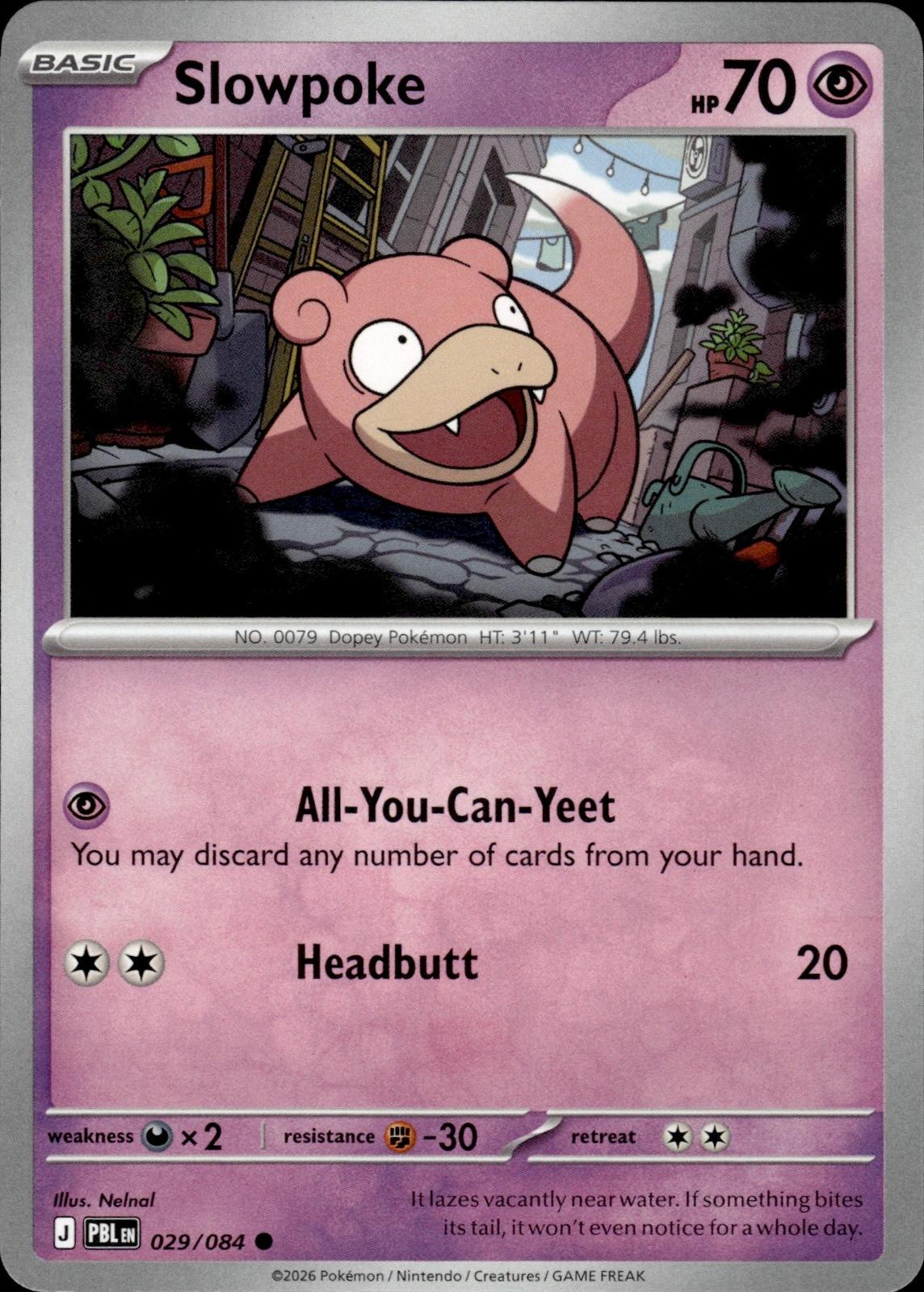 Slowpoke ME05: Pitch Black #029/084 Common