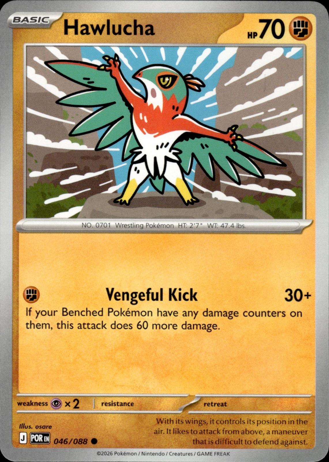 Hawlucha ME03: Perfect Order #046/088 Common