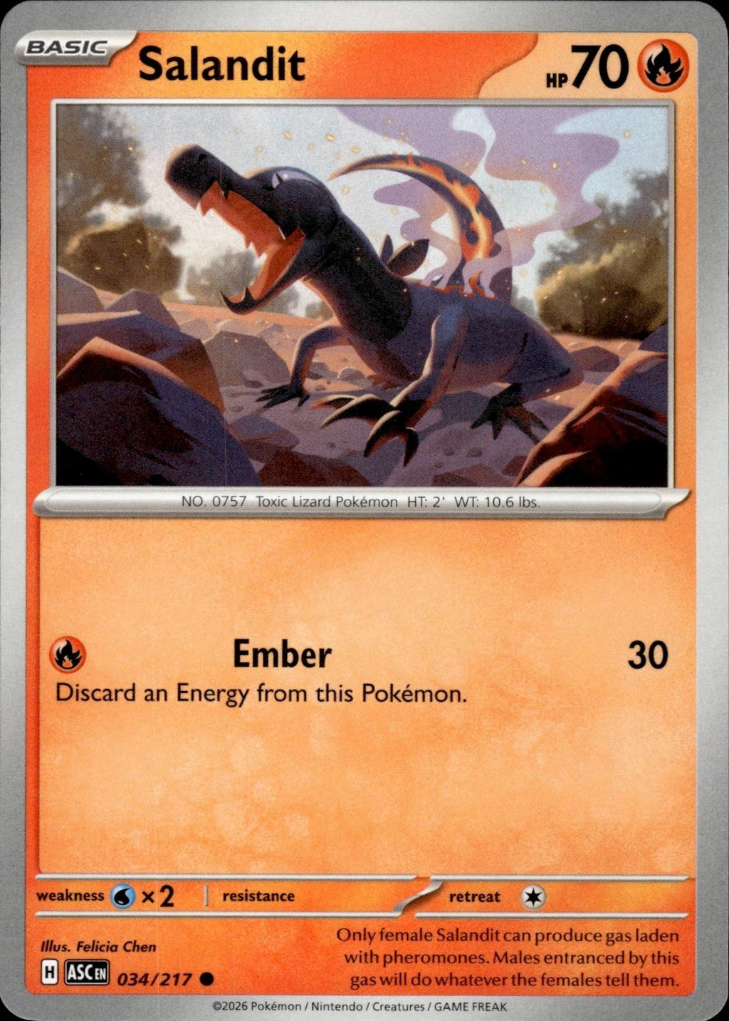 Salandit ME: Ascended Heroes #034/217 Common