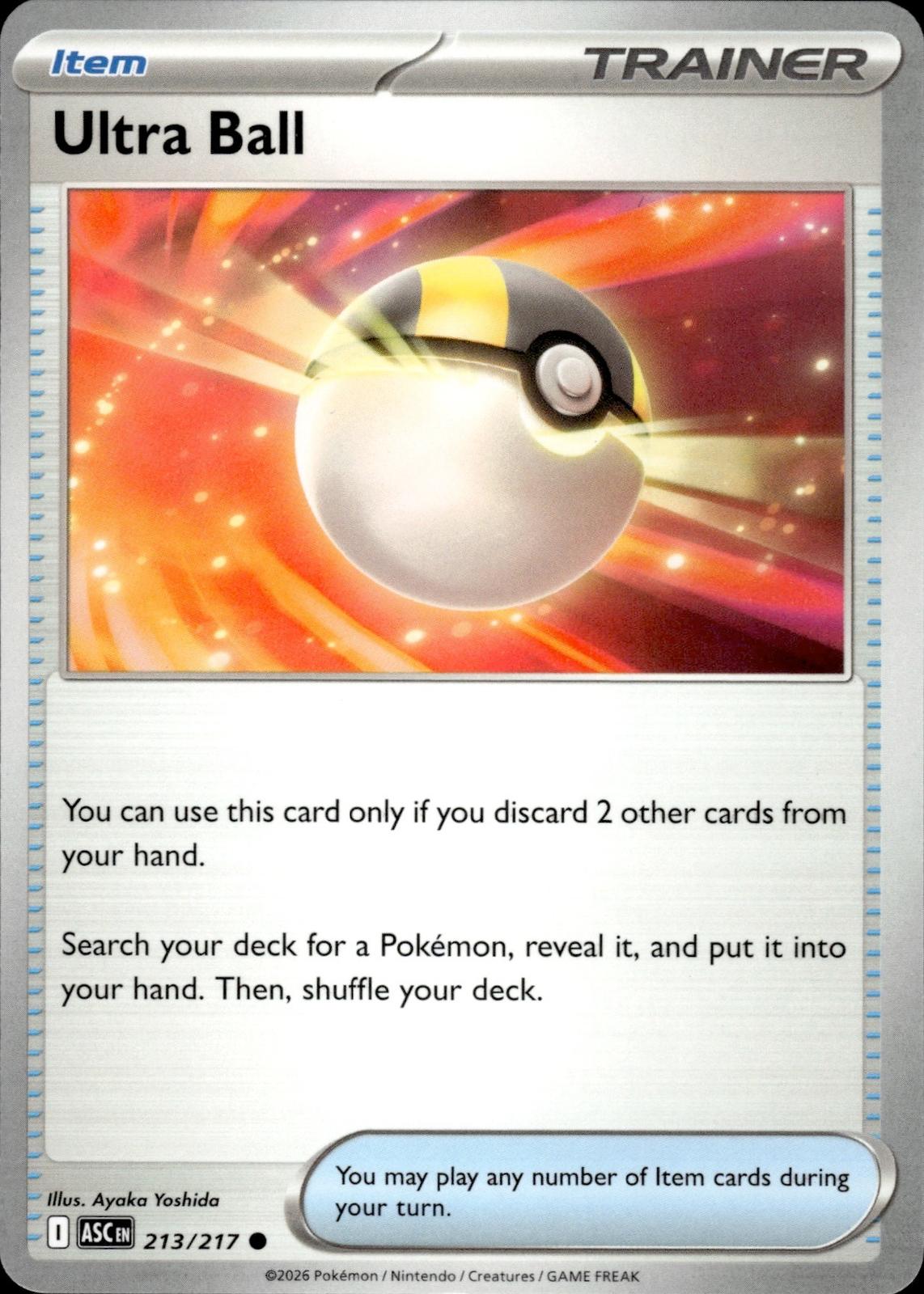 Ultra Ball ME: Ascended Heroes #213/217 Common