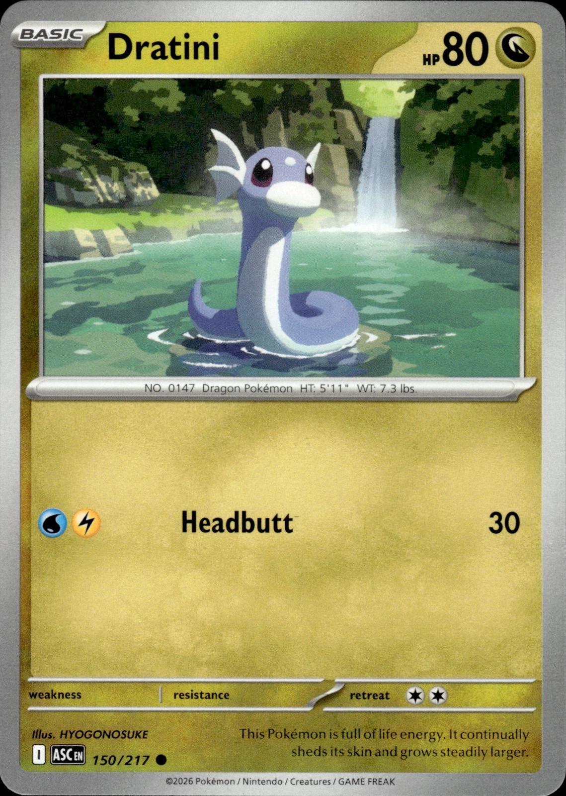 Dratini ME: Ascended Heroes #150/217 Common