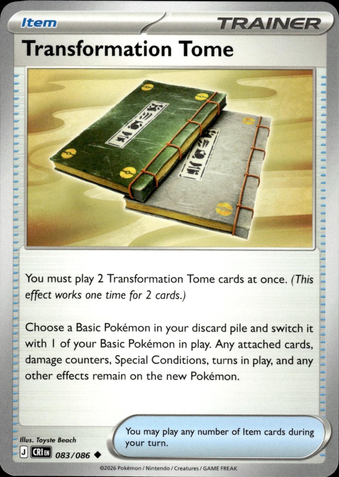 Transformation Tome ME04: Chaos Rising #083/086 Uncommon