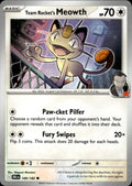 Team Rocket's Meowth SV10: Destined Rivals #149/182 Common