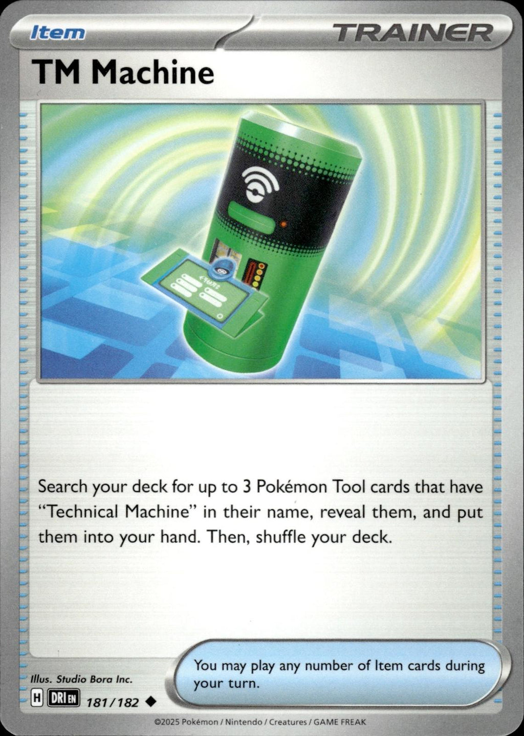 TM Machine SV10: Destined Rivals #181/182 Uncommon