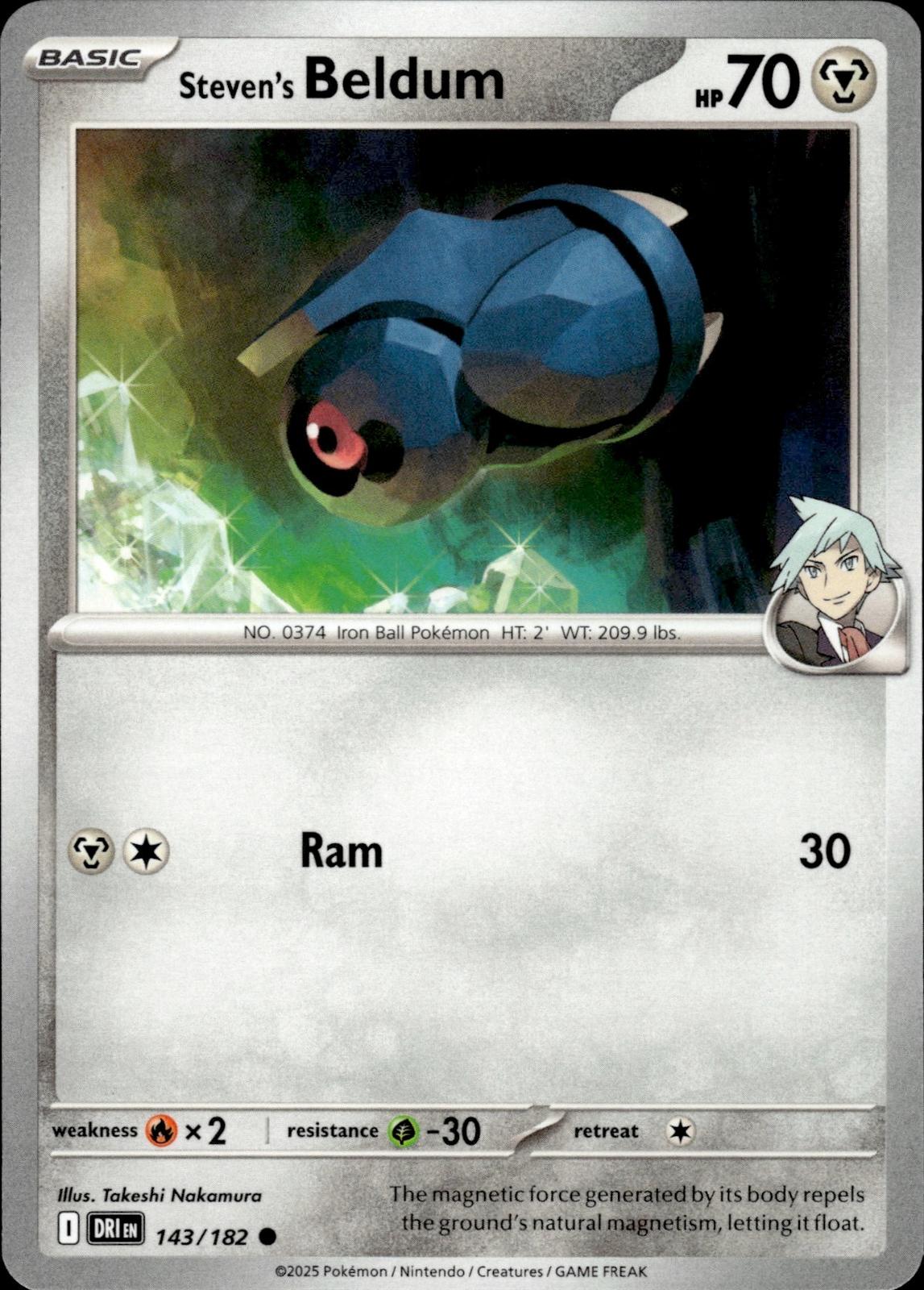 Steven's Beldum SV10: Destined Rivals #143/182 Common