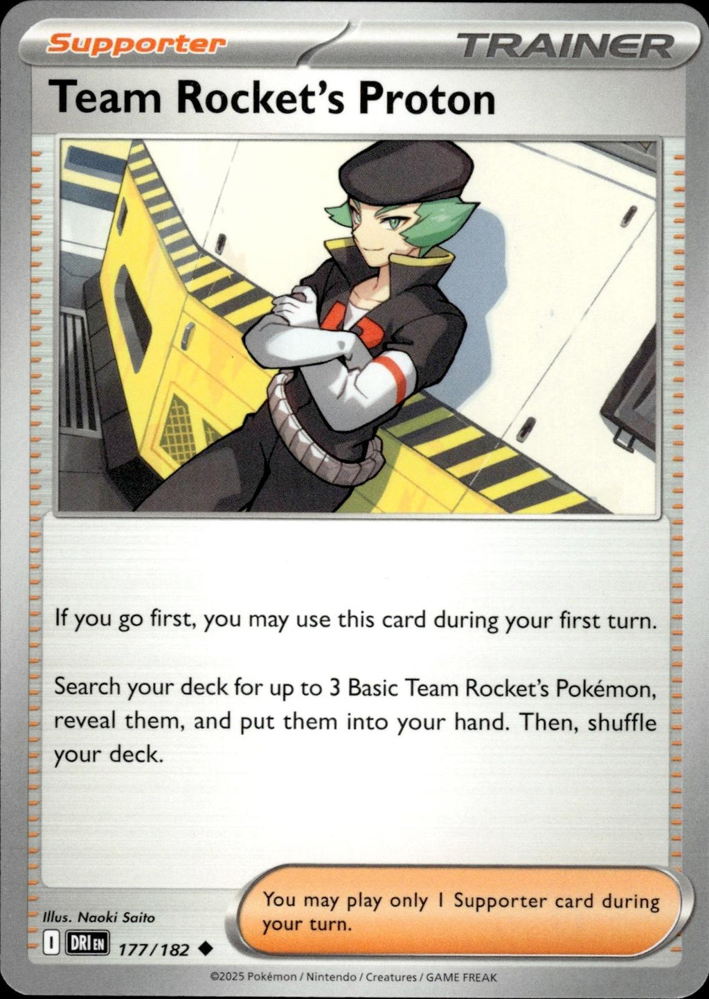 Team Rocket's Proton SV10: Destined Rivals #177/182 Uncommon