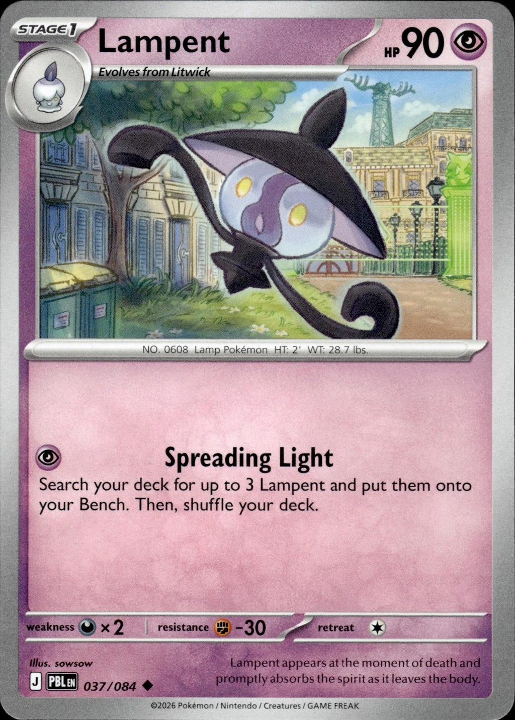 Lampent ME05: Pitch Black #037/084 Uncommon