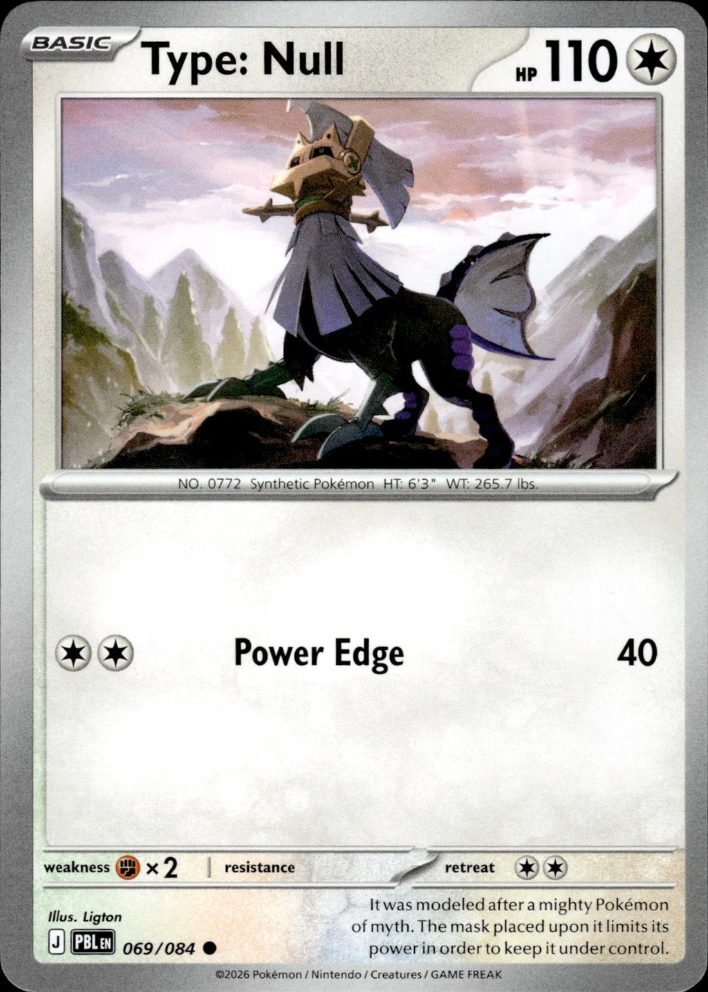 Type: Null ME05: Pitch Black #069/084 Common