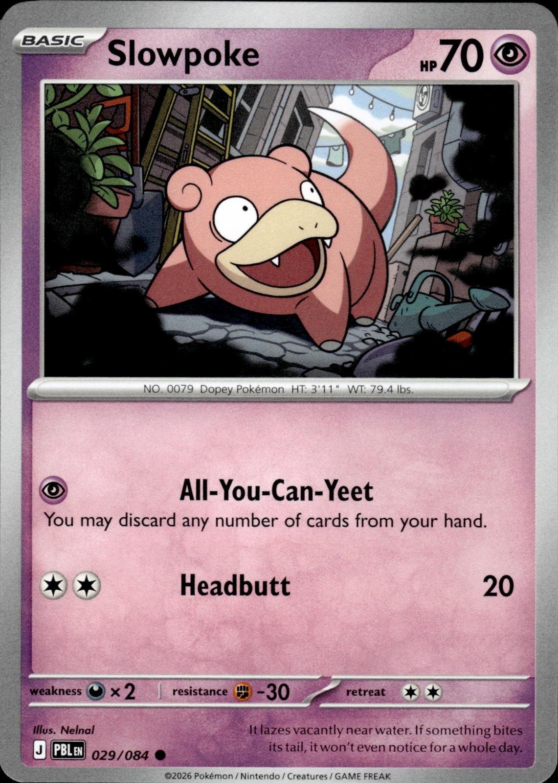 Slowpoke ME05: Pitch Black #029/084 Common