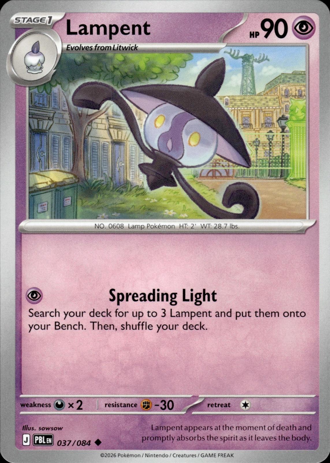 Lampent ME05: Pitch Black #037/084 Uncommon
