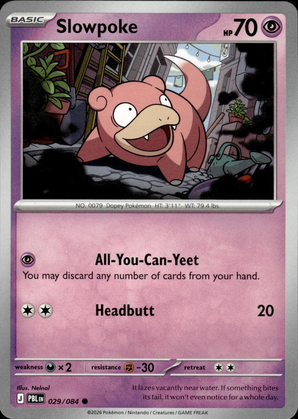 Slowpoke ME05: Pitch Black #029/084 Common
