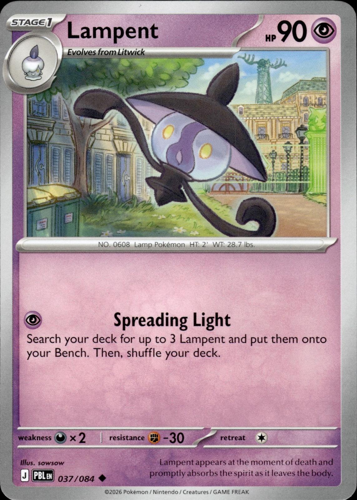 Lampent ME05: Pitch Black #037/084 Uncommon