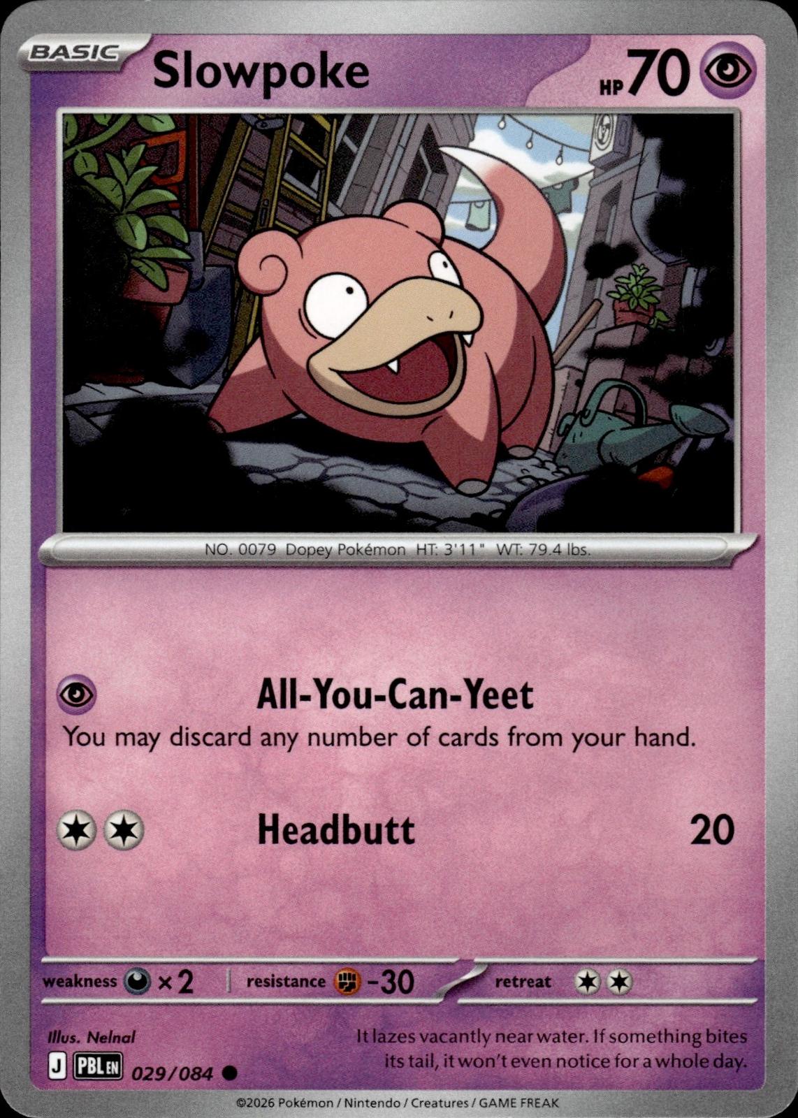 Slowpoke ME05: Pitch Black #029/084 Common