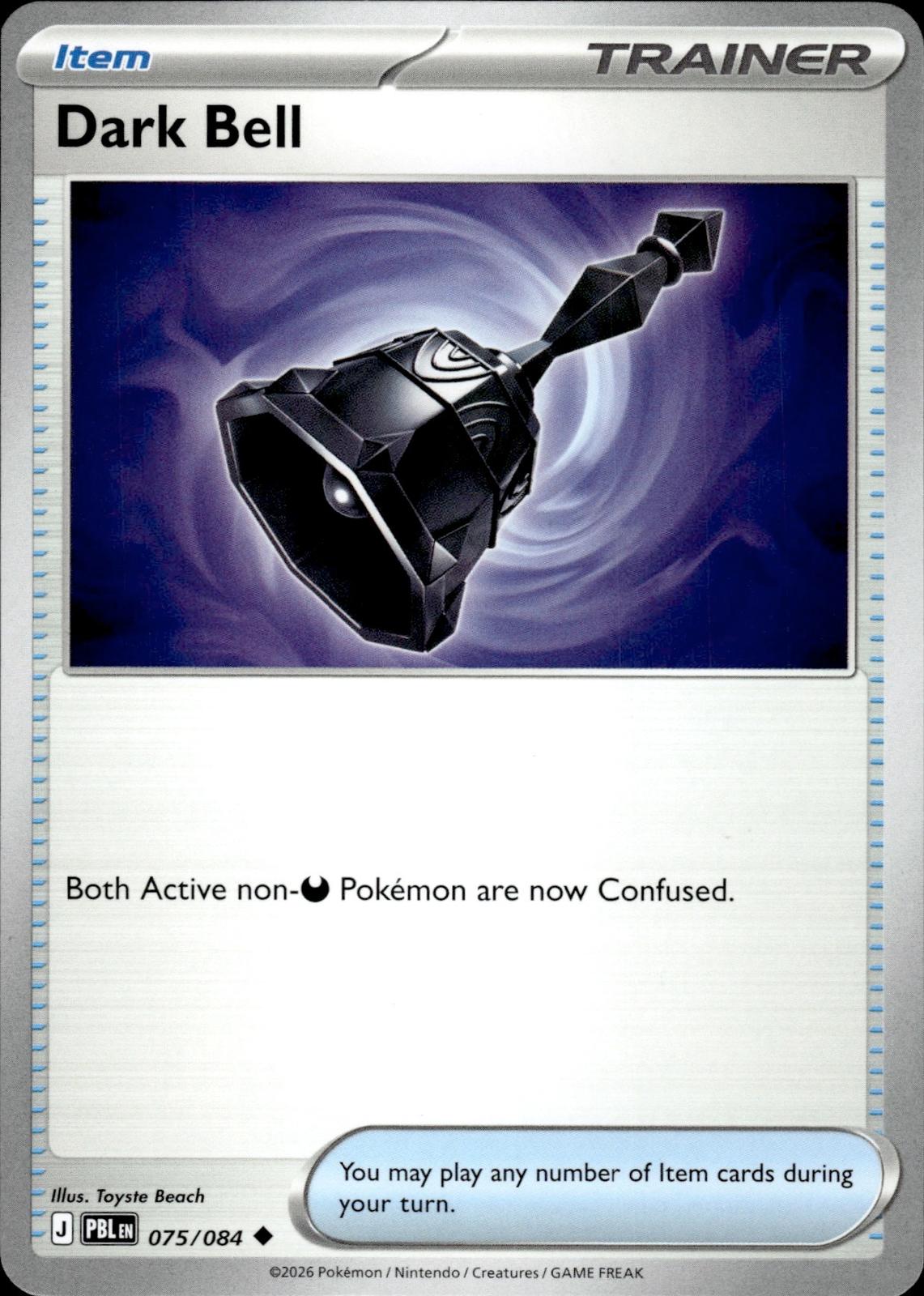 Dark Bell ME05: Pitch Black #075/084 Uncommon