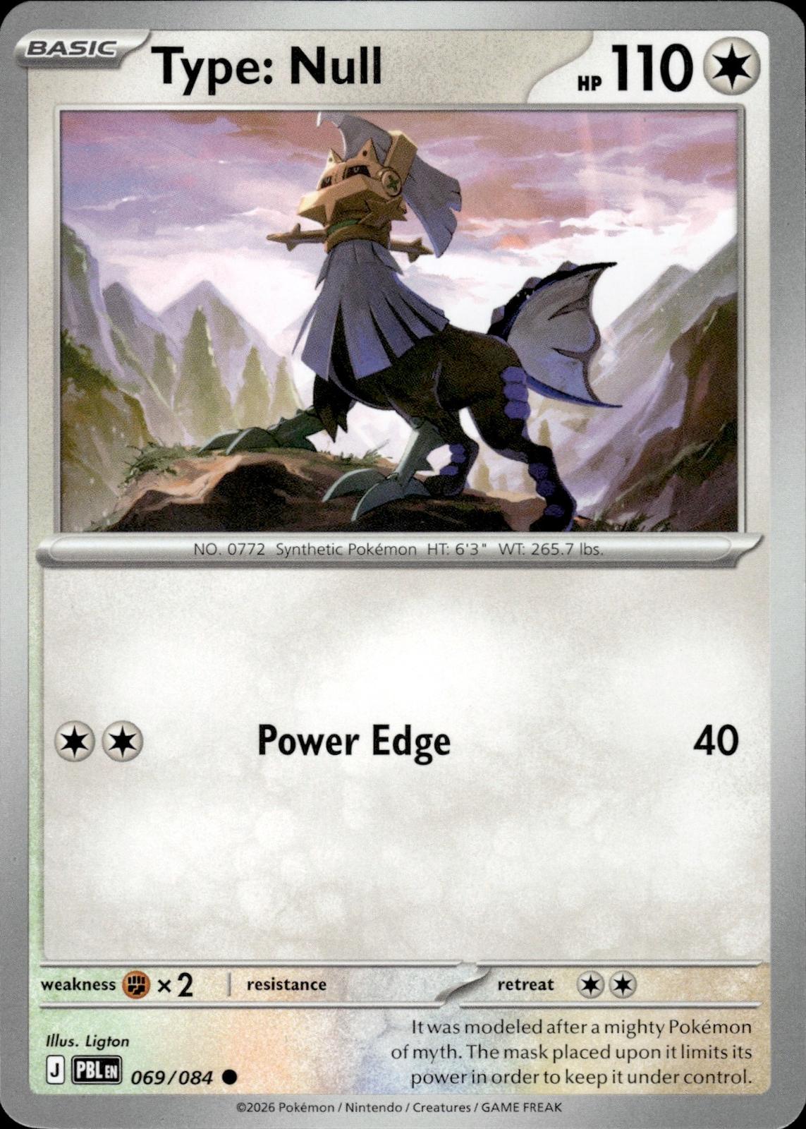 Type: Null ME05: Pitch Black #069/084 Common