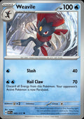 Weavile ME: Ascended Heroes #045/217 Uncommon