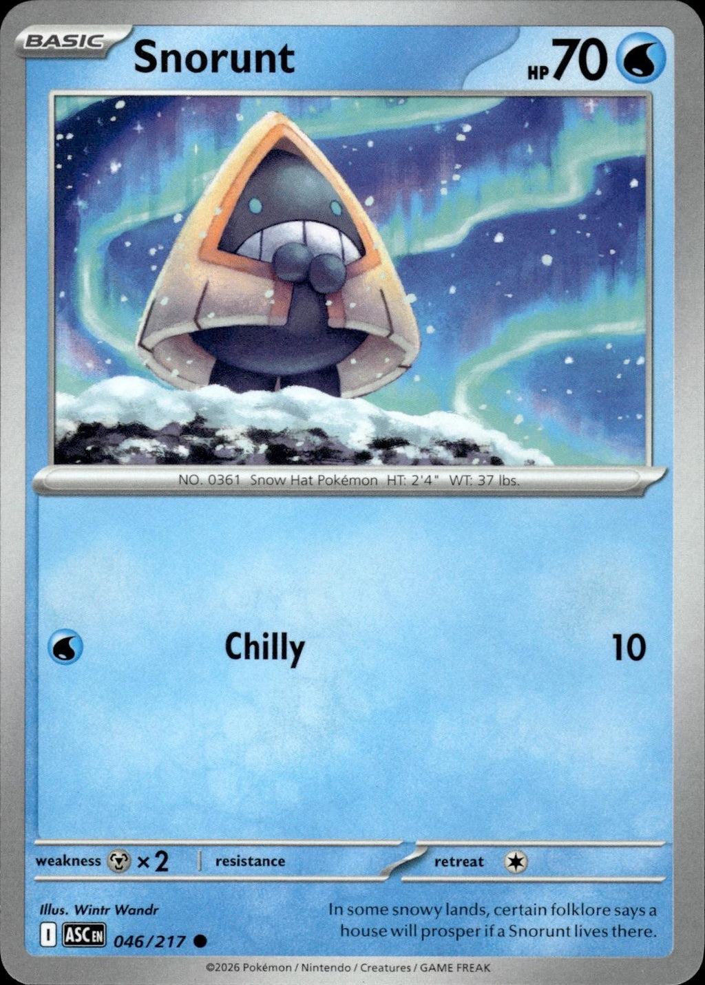 Snorunt ME: Ascended Heroes #046/217 Common