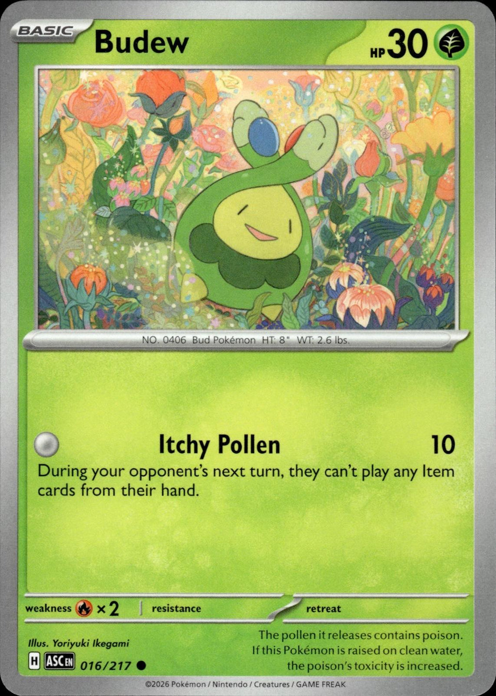 Budew ME: Ascended Heroes #016/217 Common