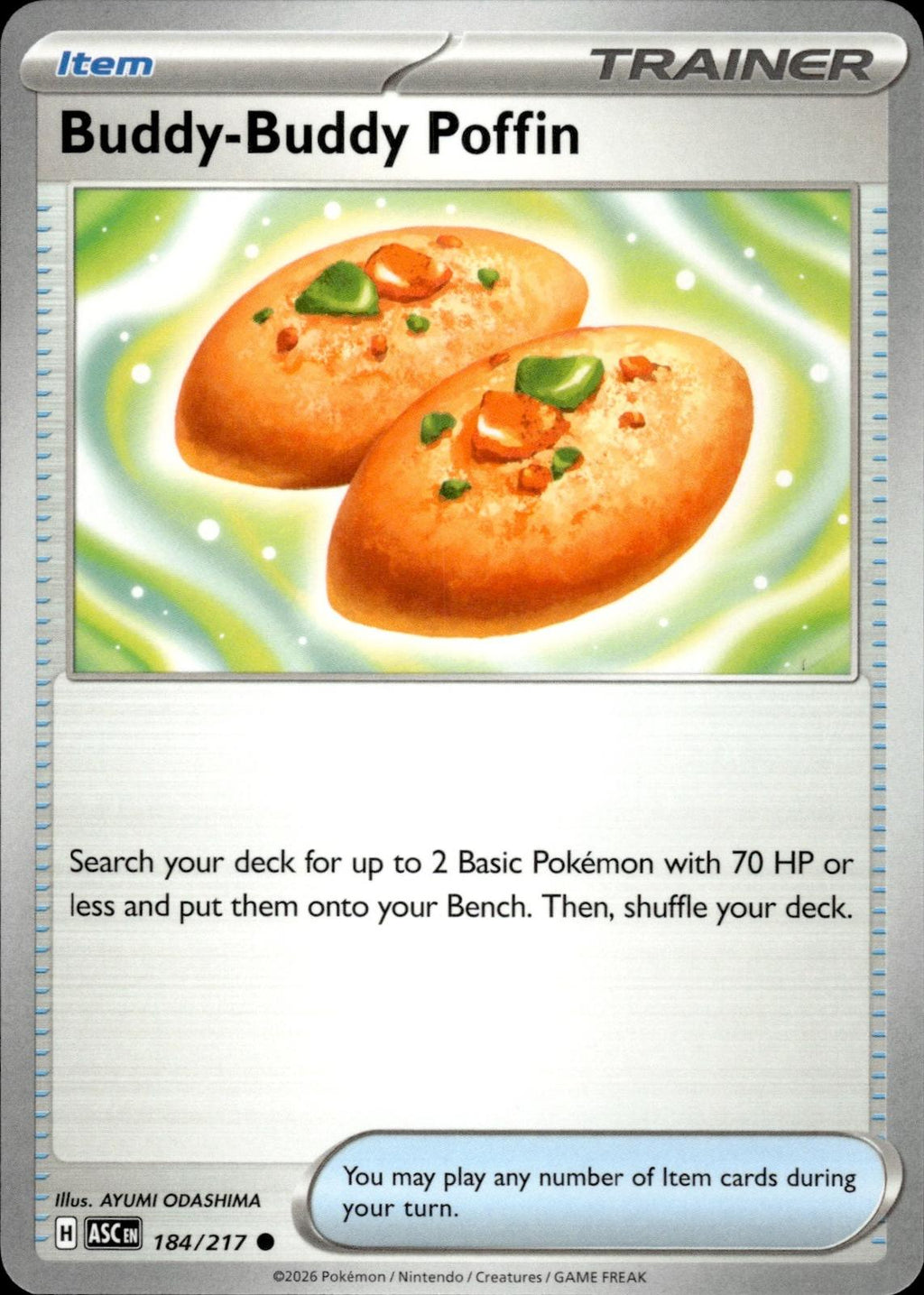 Buddy-Buddy Poffin ME: Ascended Heroes #184/217 Common