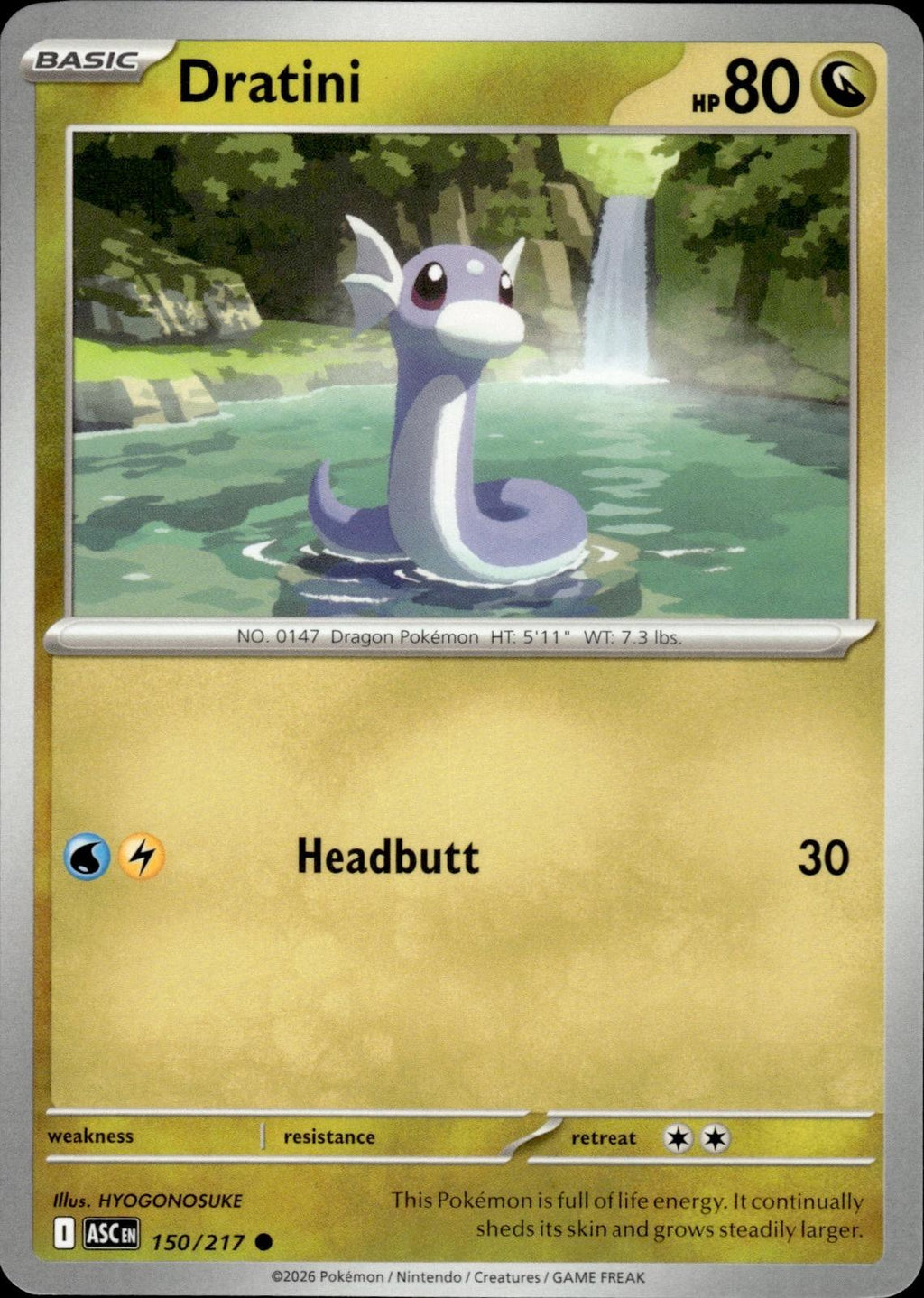Dratini ME: Ascended Heroes #150/217 Common
