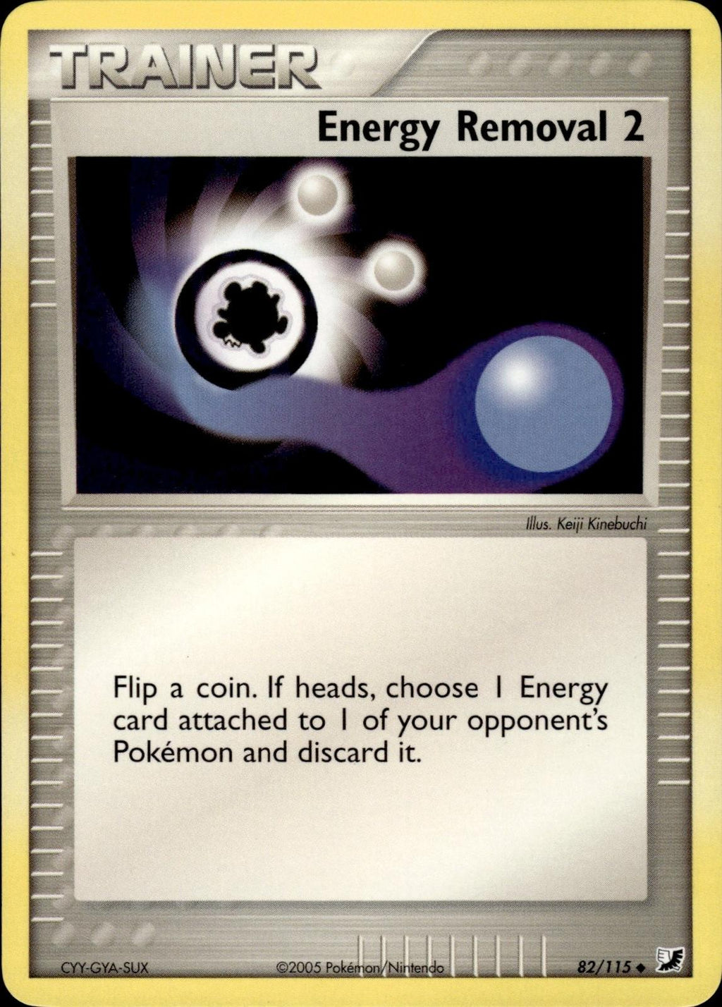 Energy Removal 2 EX Unseen Forces #82/115 Uncommon
