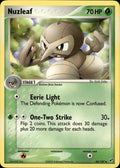 Nuzleaf EX Deoxys #43/107 Uncommon