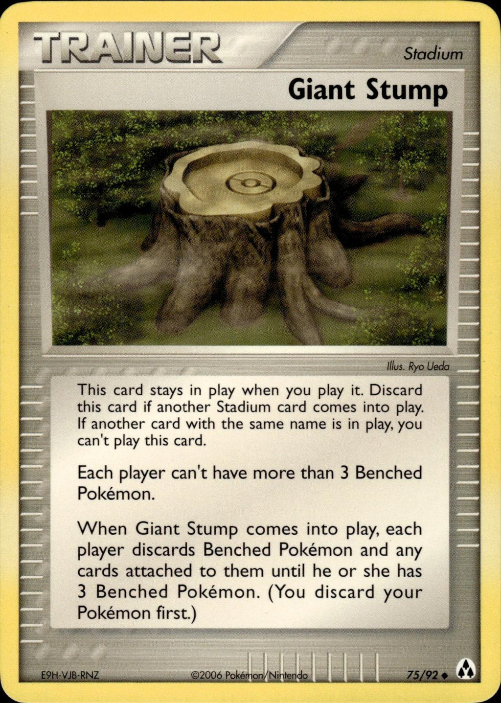Giant Stump EX Legend Maker #75/92 Uncommon