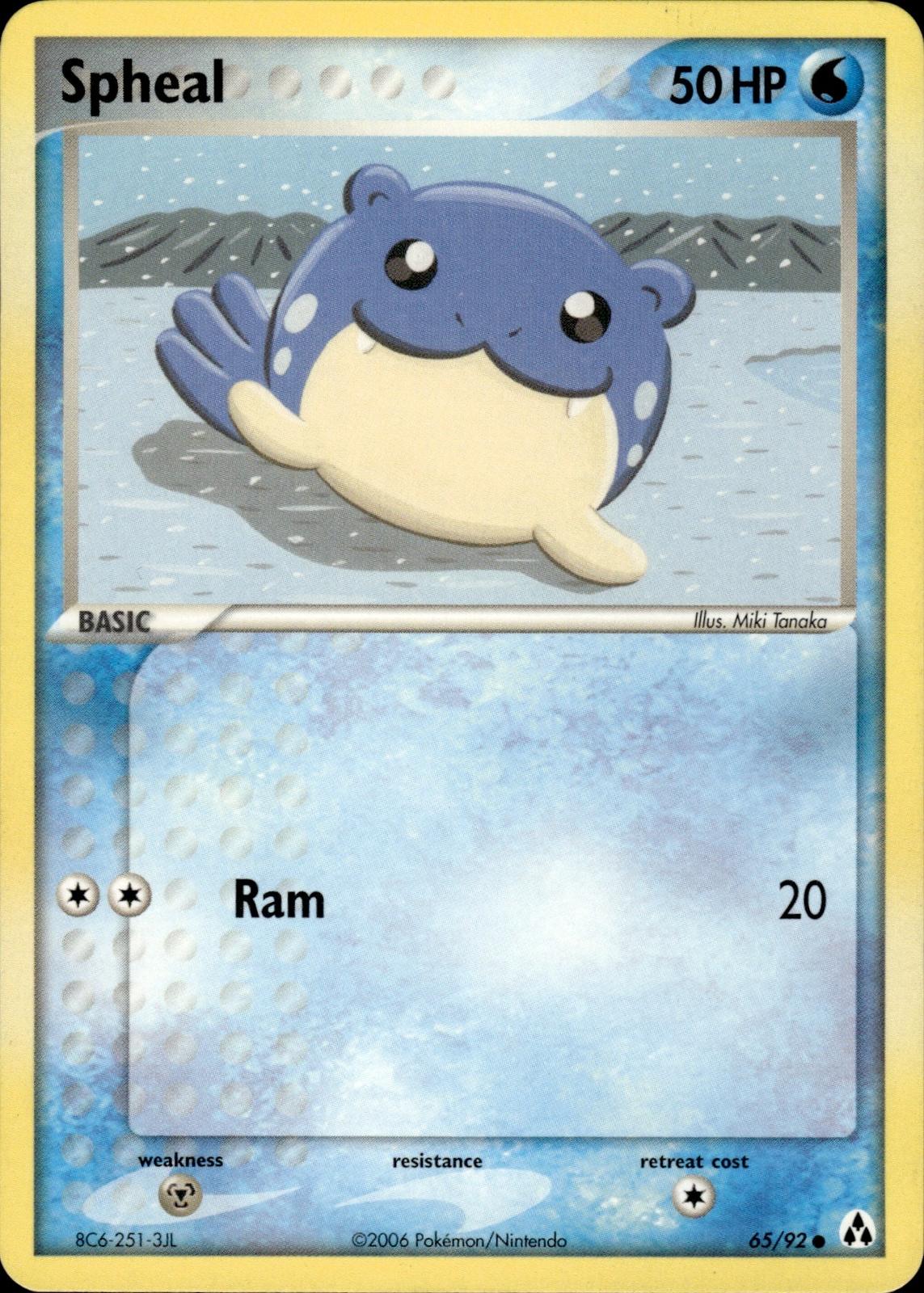 Spheal EX Legend Maker #65/92 Common
