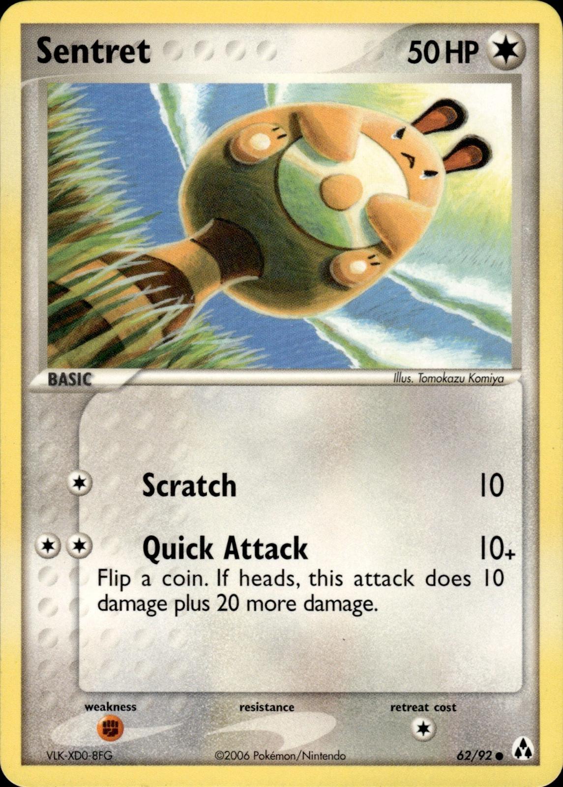 Sentret EX Legend Maker #62/92 Common