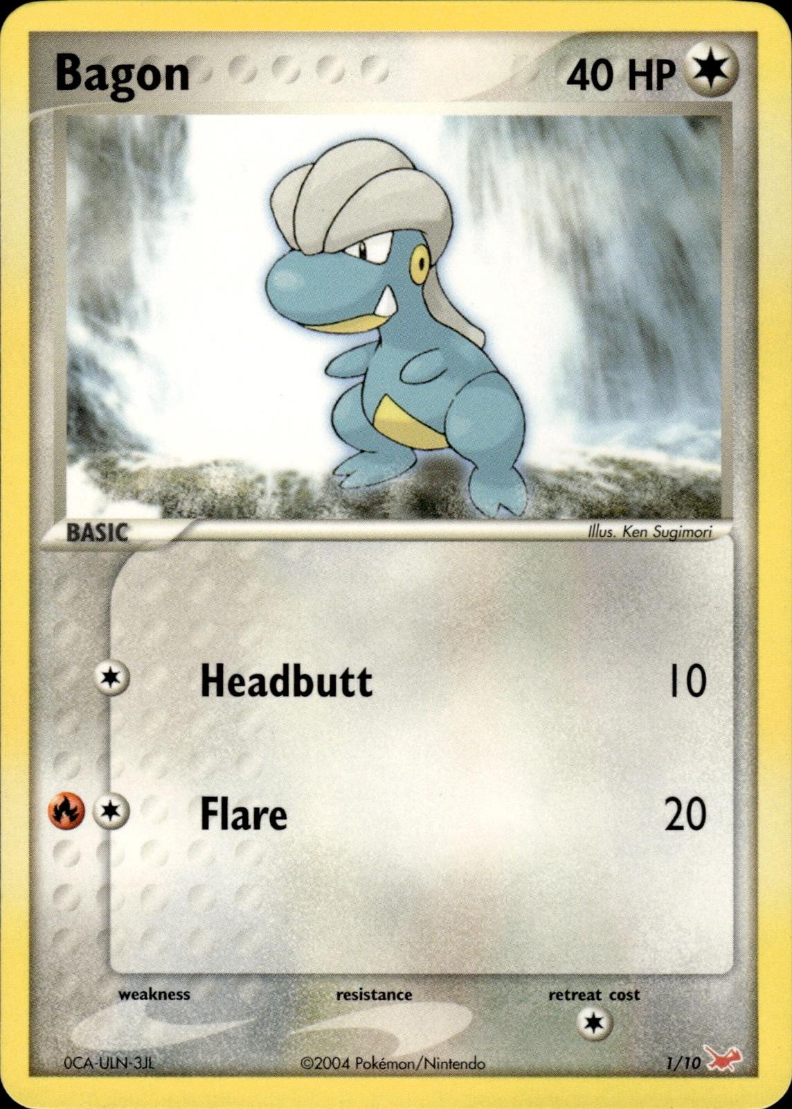 Bagon EX Trainer Kit 1: Latias & Latios #1/10 Common