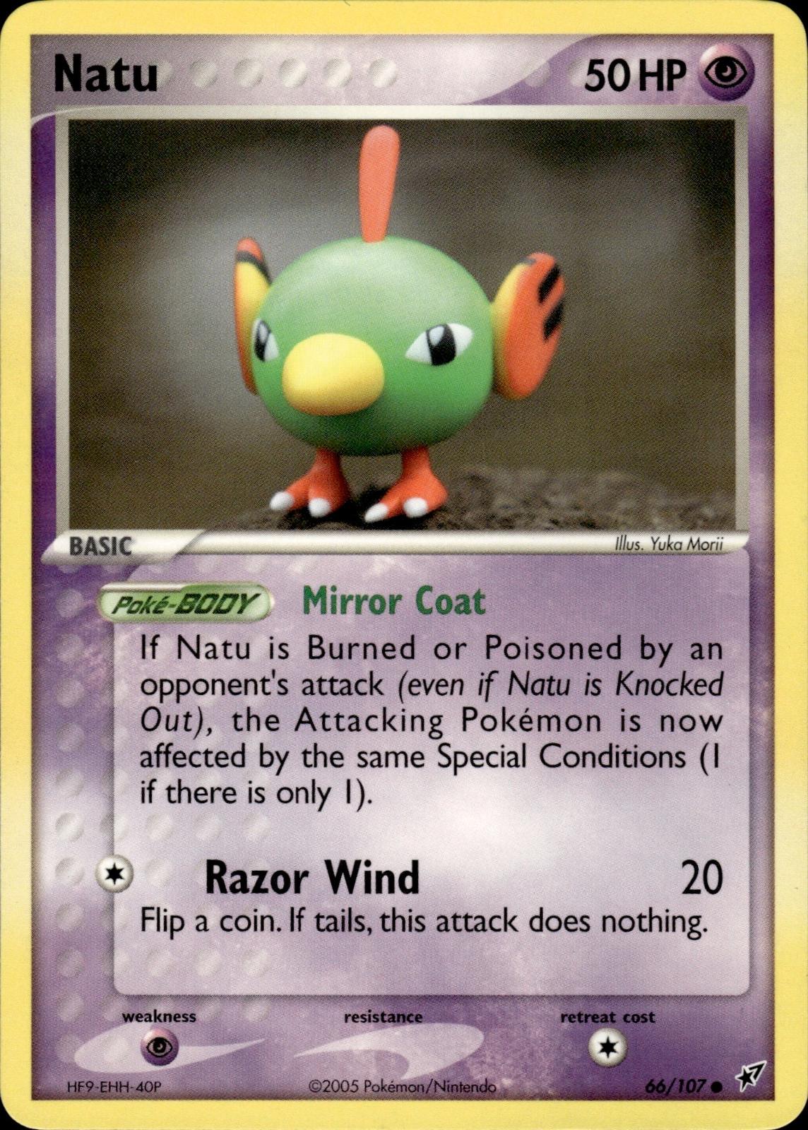 Natu EX Deoxys #66/107 Common