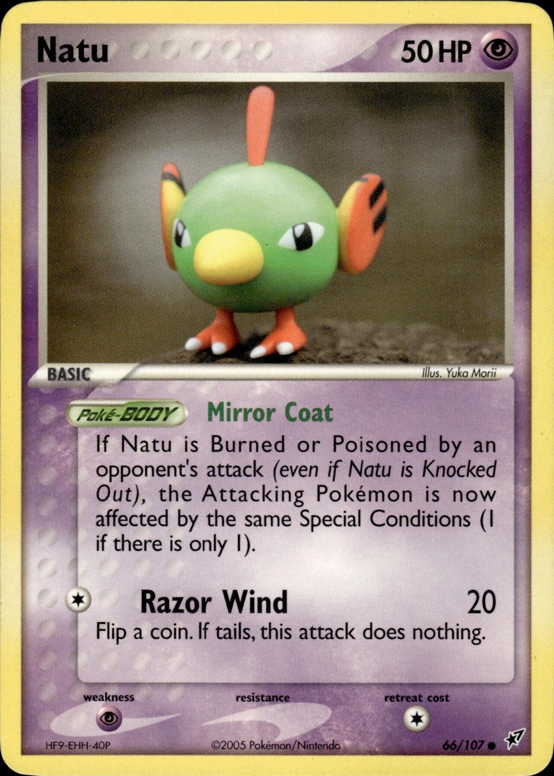 Natu EX Deoxys #66/107 Common