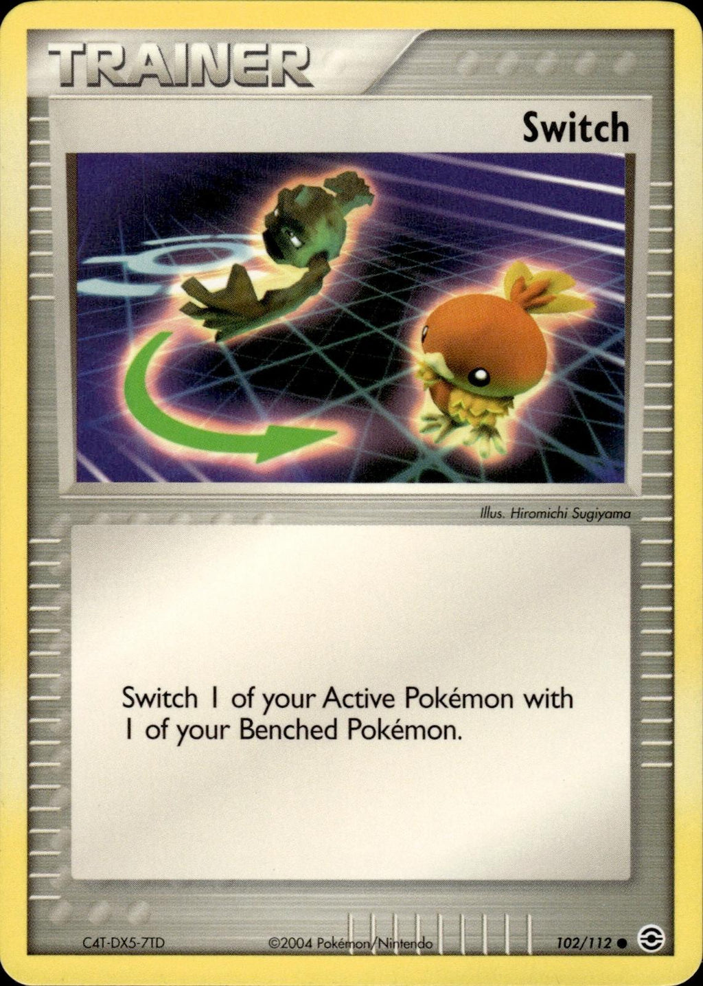 Switch EX FireRed & LeafGreen #102/112 Common